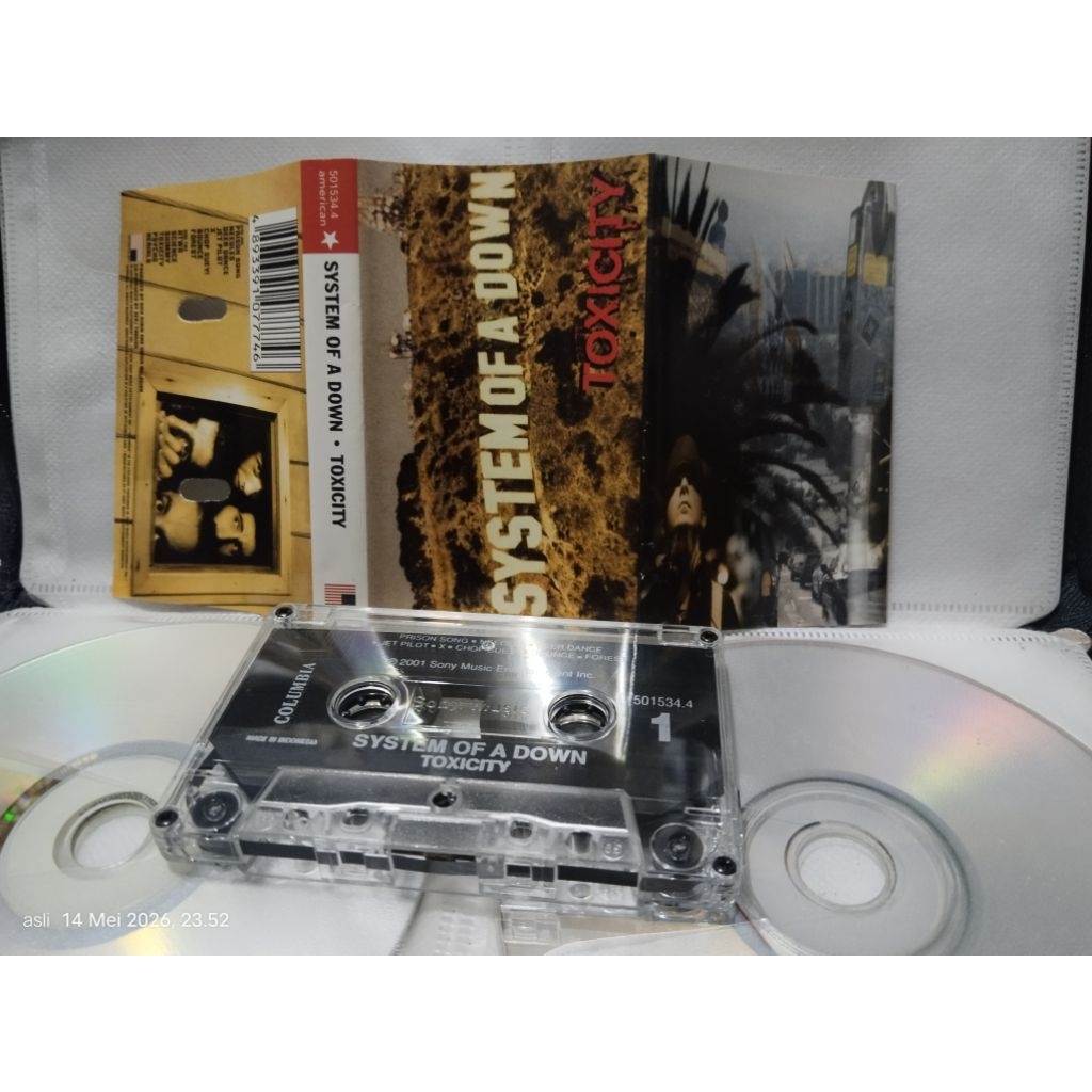 kaset pita system of a down SOAD _ toxicity (mulus)