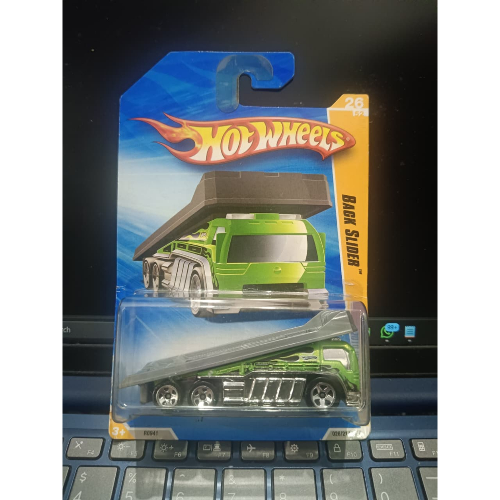 hot wheels back slider 2010 hw performance