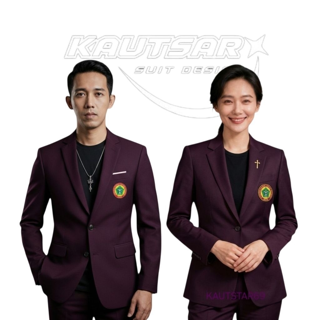 Jas PPNI Pria Terbaru Jas PPNI wanita terbaru (Persatuan Perawat Nasional Indonesia) Jas Blazer Maro