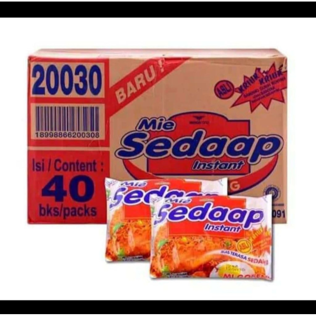 MIE SEDAP 1KARDUS
