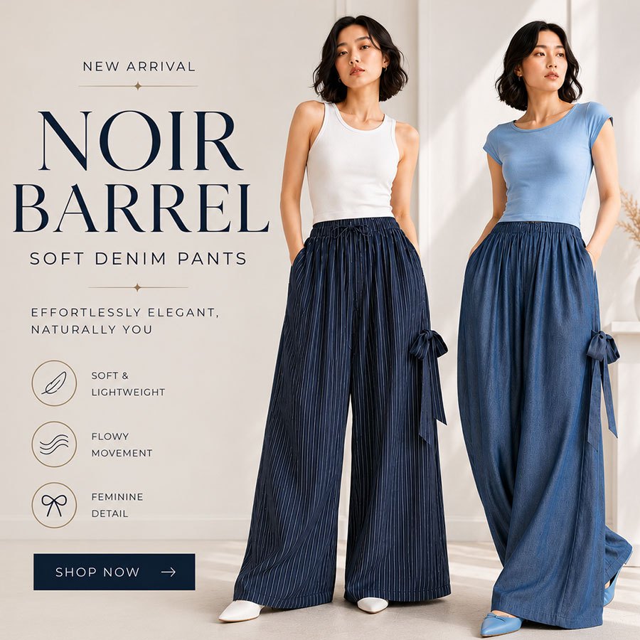 Barrel Pants NOIR Barrel Pants