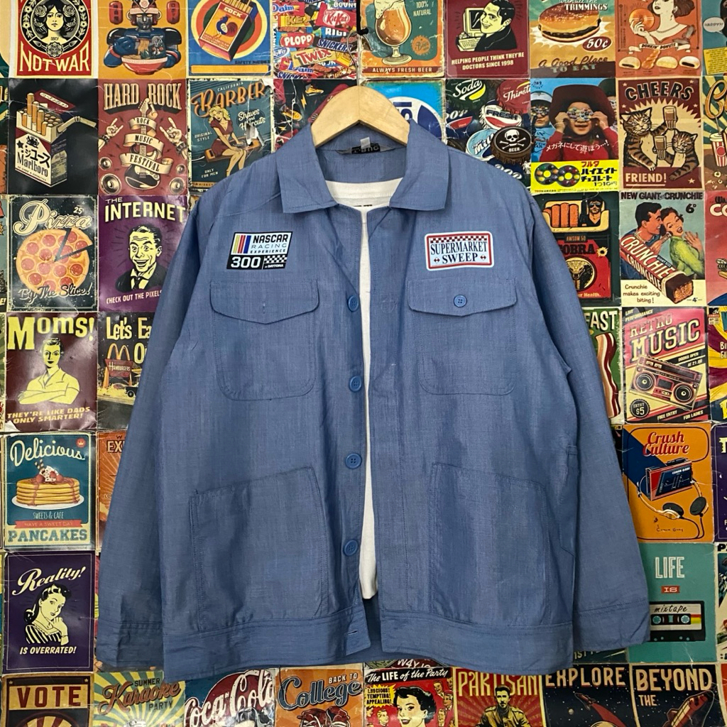 jaket nascar size M