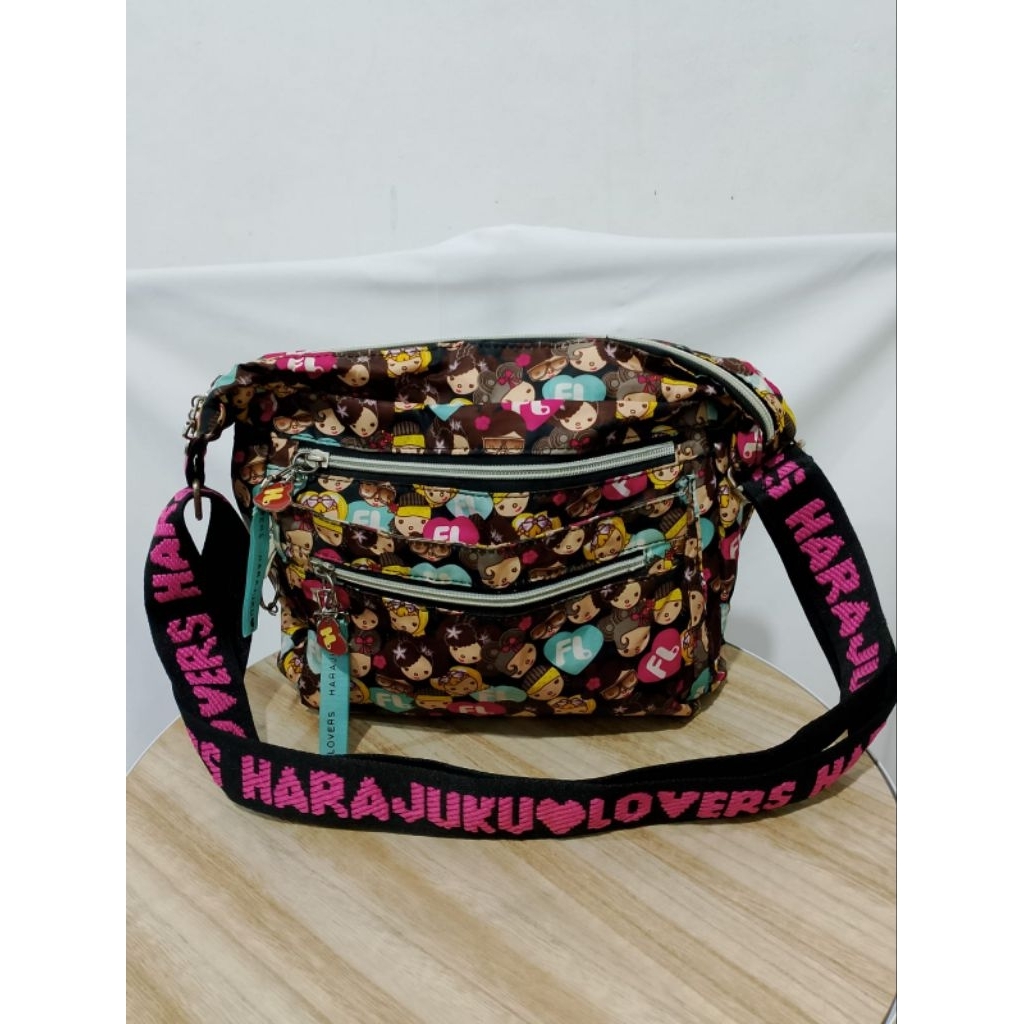 Harajuku Lovers Slingbag Shoulderbag Waterproof