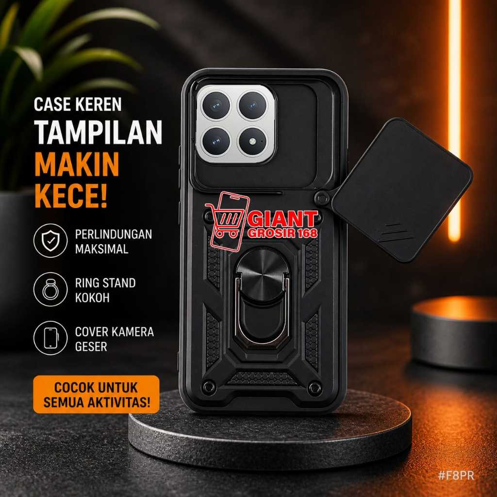 POCO F8 PRO POCO F8 ULTRA CASE TRANSFORMER BLACK SLIDE 2 IN 1 CASE ROBOT POCO F8 PRO POCO F8 ULTRA