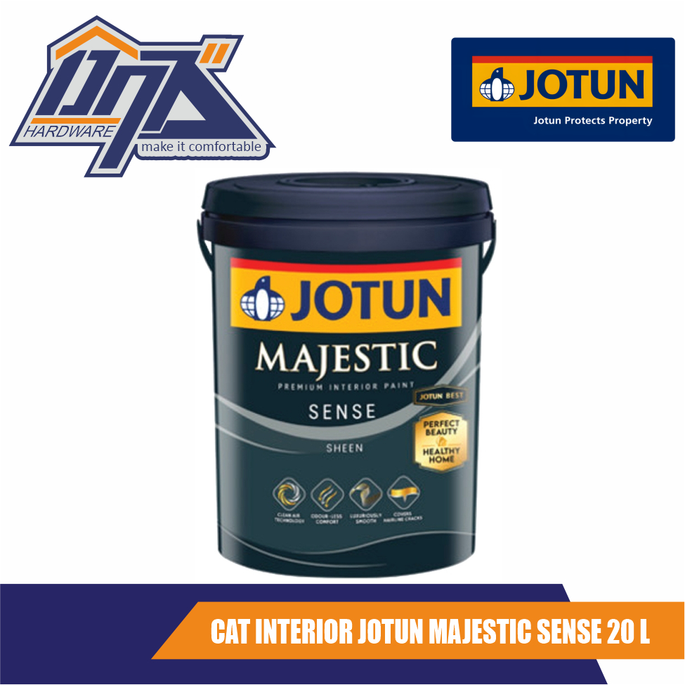 CAT TEMBOK PREMIUM JOTUN MAJESTIC SENSE INTERIOR 20L
