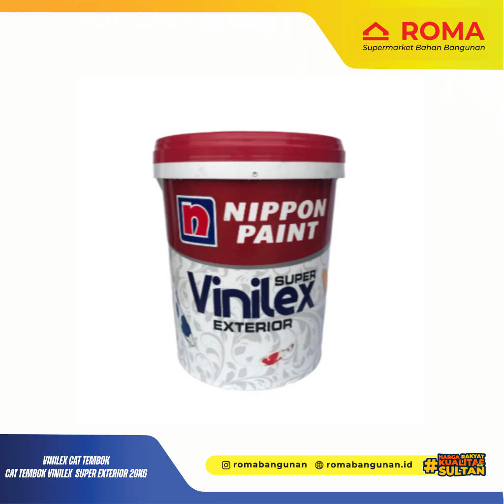 Vinilex Cat Tembok / Cat Tembok Vinilex  Super Exterior 20kg