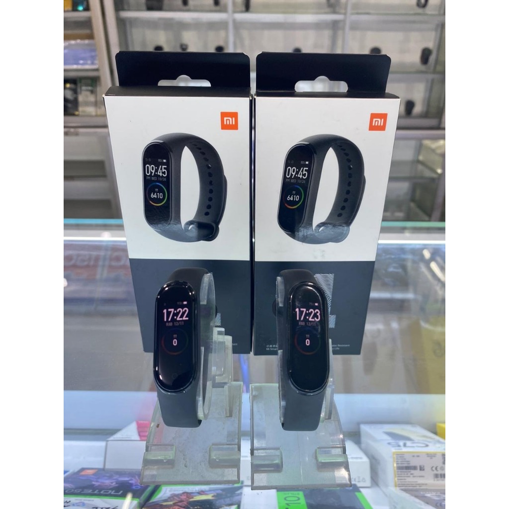 JAM TANGAN SMARTWATCH XIAOMI MI SMART BAND 4 SECOND AMOLED 0,95" INCH FITNESS JANTUNG MONITORING AND