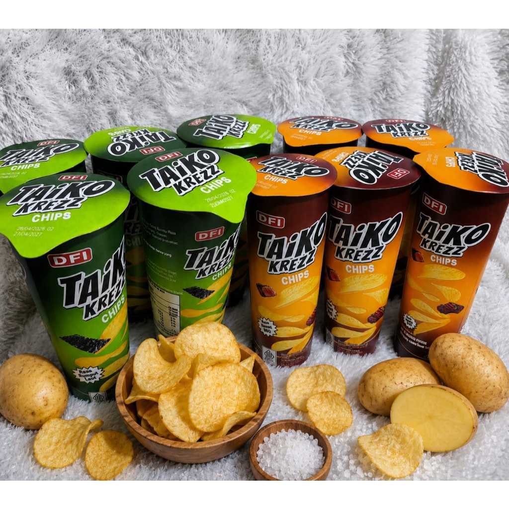 TAIKO CHIP ISI 10 CUP TABUNG