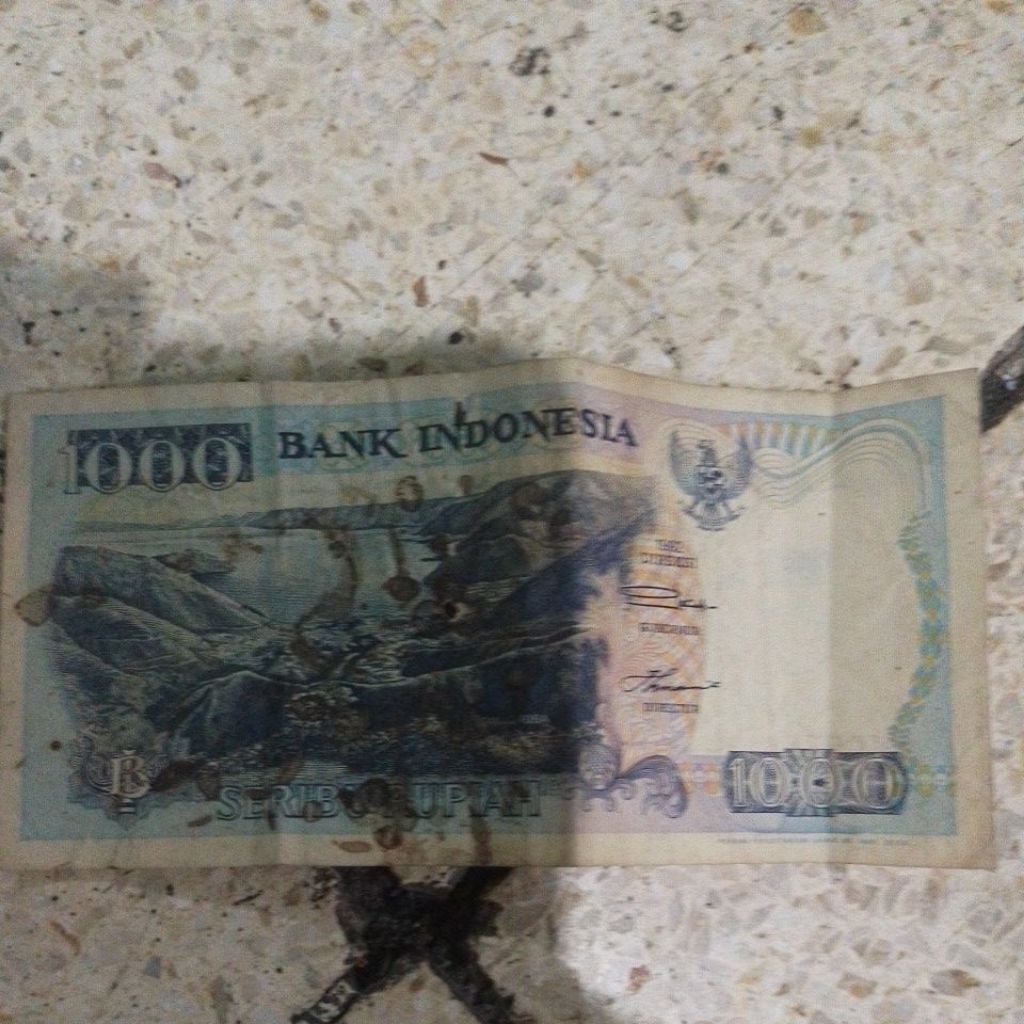 Uang Kertas Kuno Rp. 1.000