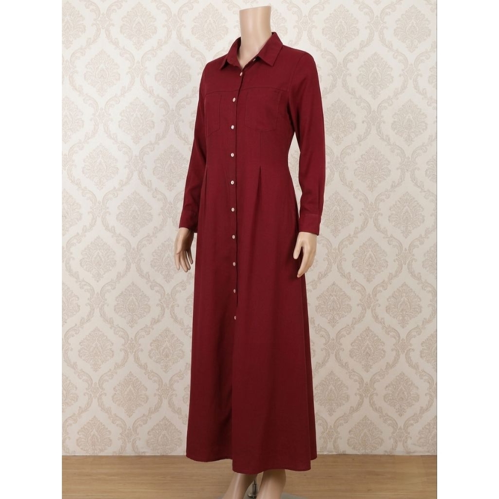 Gamis Karita (Maroon)