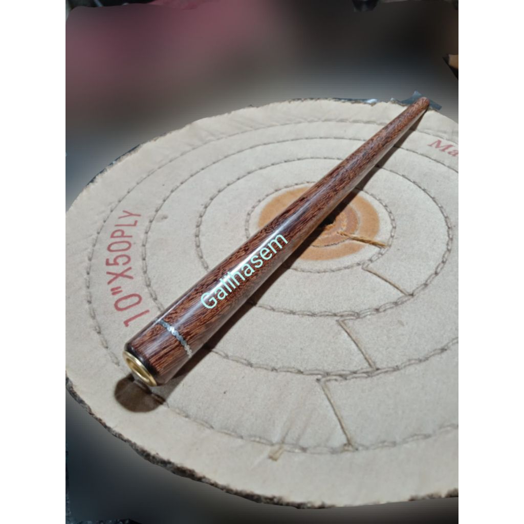 PIPa Rokok kayu galih asem lubang multifungsi panjang  25 centimeter cocok untuk koleksi anda