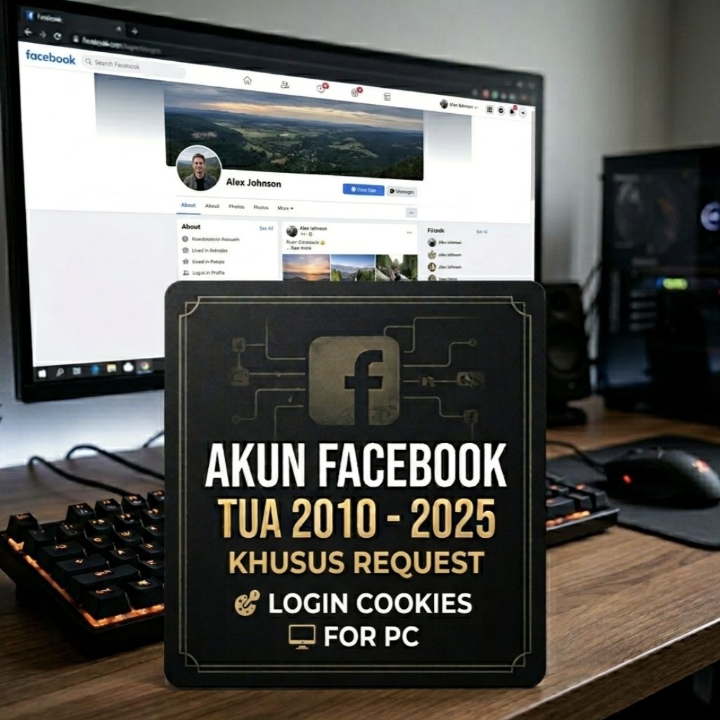 Akun Fb Tua Login Cookies | Khusus Request