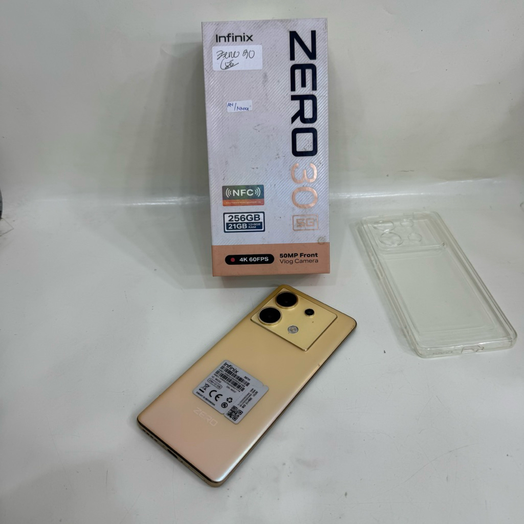 Infinix Zero 30 5G 12/256gb Fullset Second Garansi Resmi