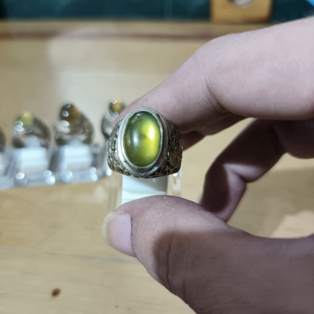 Batu Cincin Lumut Aceh - 10 batu akik cincin