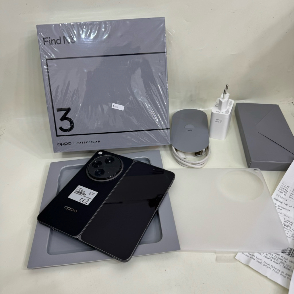 Oppo Find N3 Fold 16/512gb Fullset Second Garansi Resmi