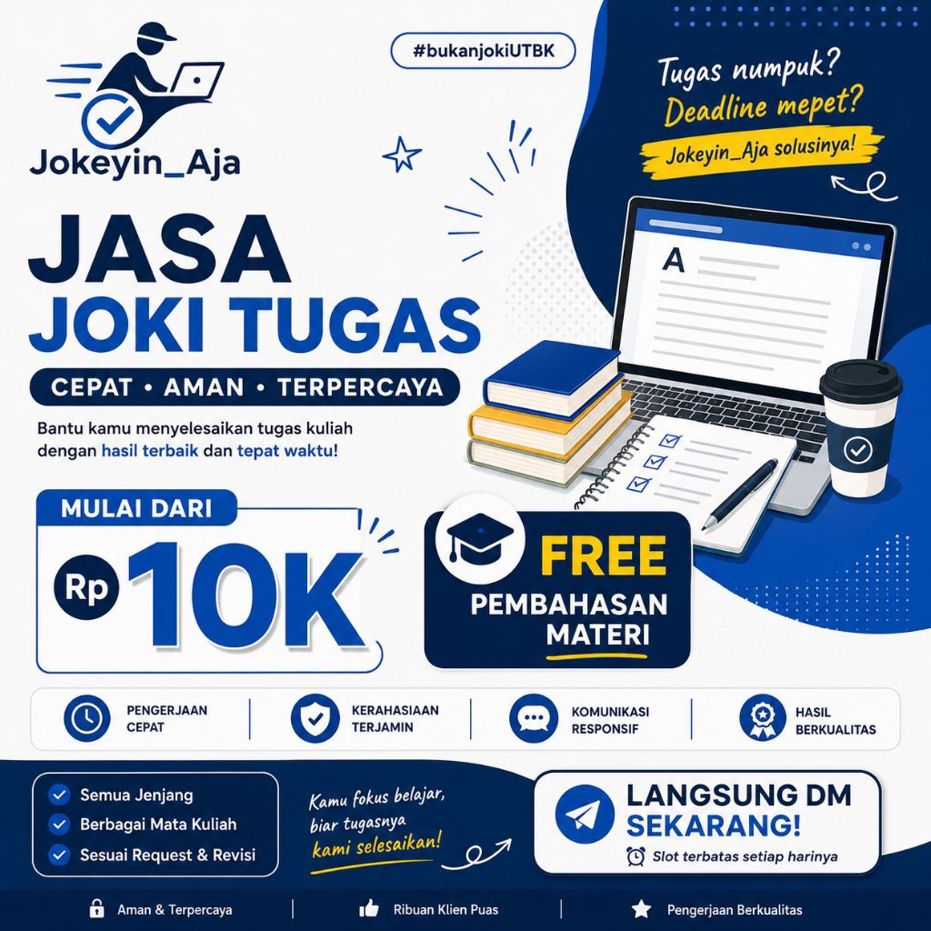 PENGERJAAN TUGAS SEKOLAH/KULIAH