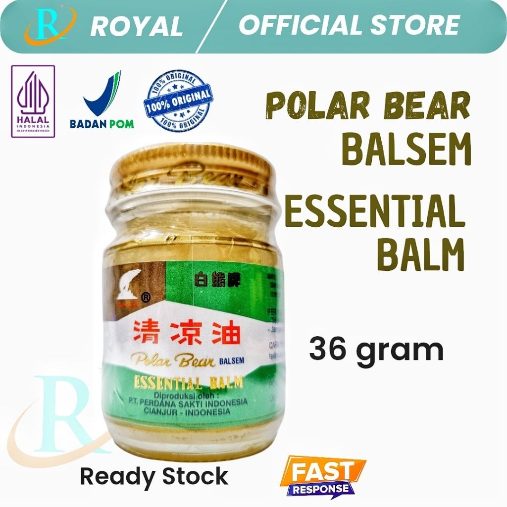 Balsem Polar Bear Essential Balm Cap Beruang