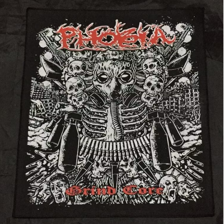 backpatch/band/PHOBIA-GRINDCORE/ukuranA3/33x45cm