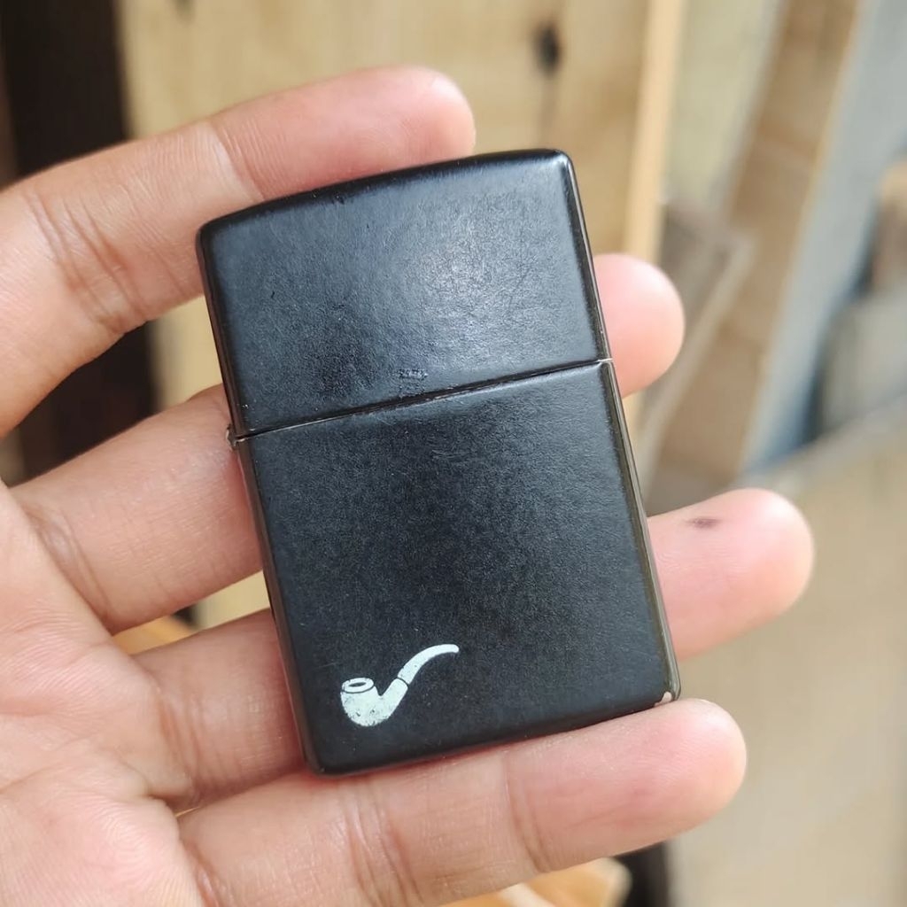 Zippo Black Matte Pipe Double date Milineium 2000 / XVI. Korek Zippo Original Rare