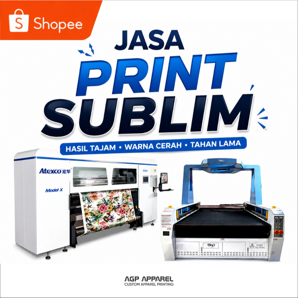 JASA PRINT SUBLIM SublimasiPRINT KERUDUNG SCRAFT HIJAB PRINT BAJU JERSEY BAJU BOLA  KAIN BATIK