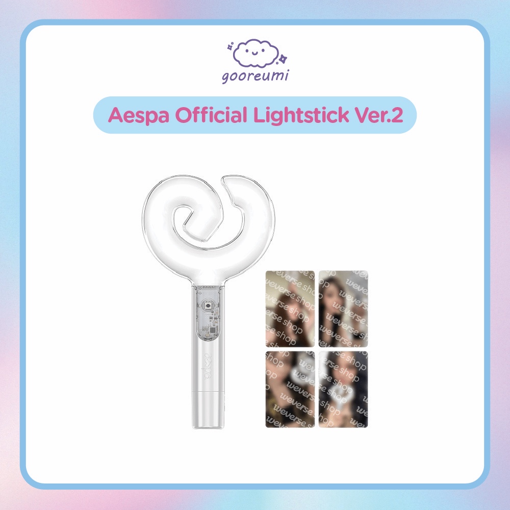 [PO & READY] AESPA Official Lightstick Ver.2 | Fanlight