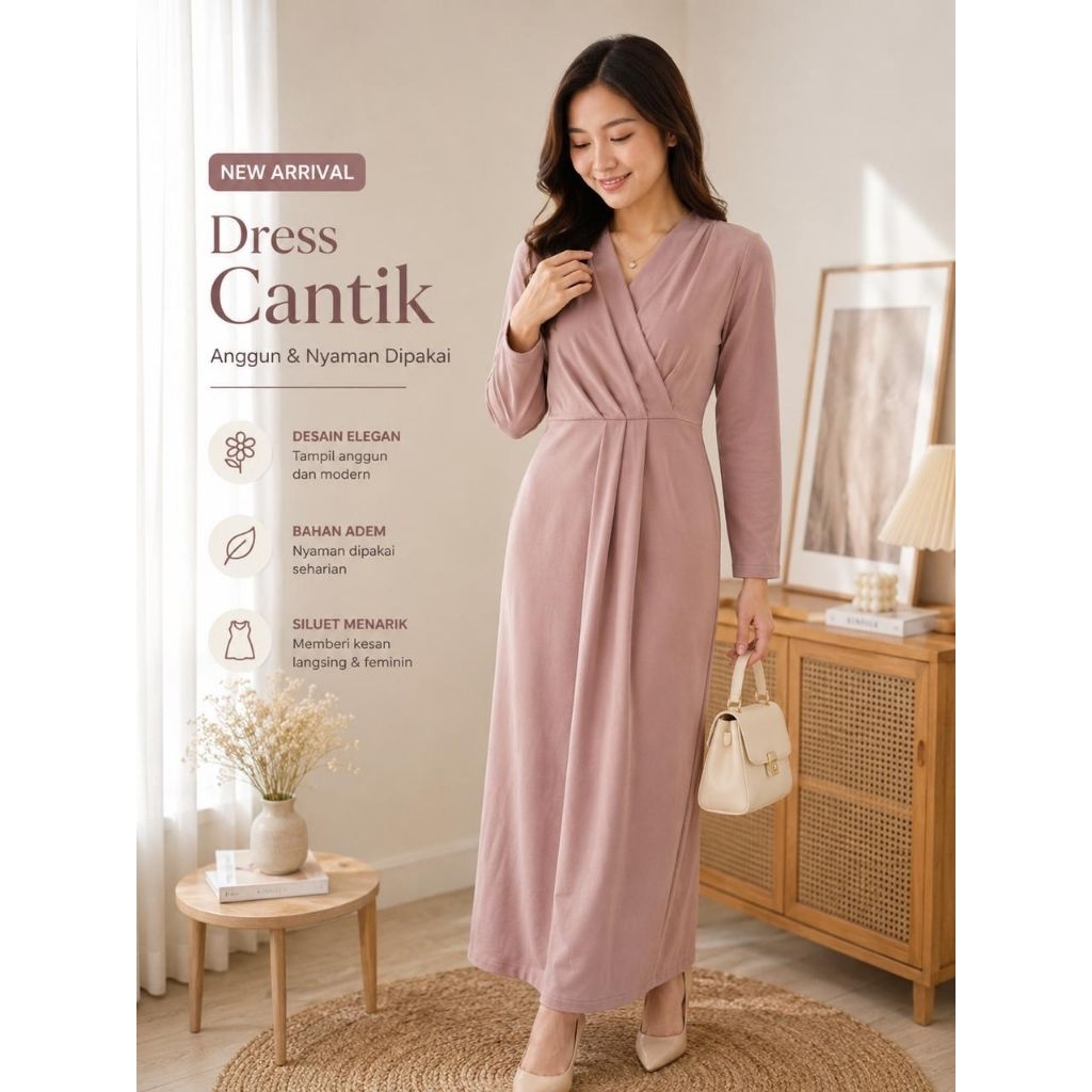 KAFTAN RUBYLICIOUS (preloved)