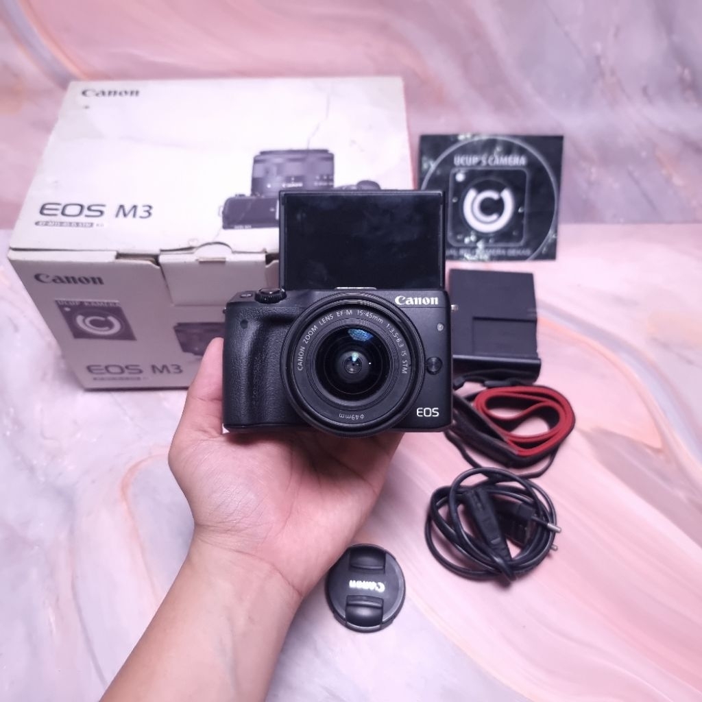 Canon M3 Kit Mirrorless Pemula