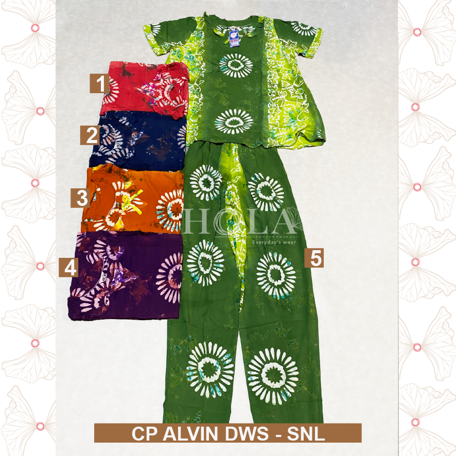 Setelan Cp Alvin Dewasa tangan Pendek, Setelan Batik, Homie oneset, setcel rumah adem
