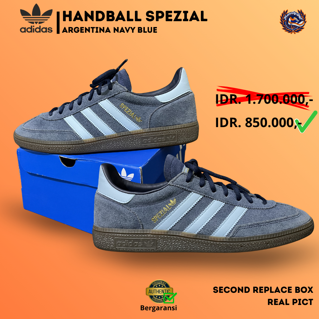 Sepatu Adidas Handball Spezial Argentina Navy Blue