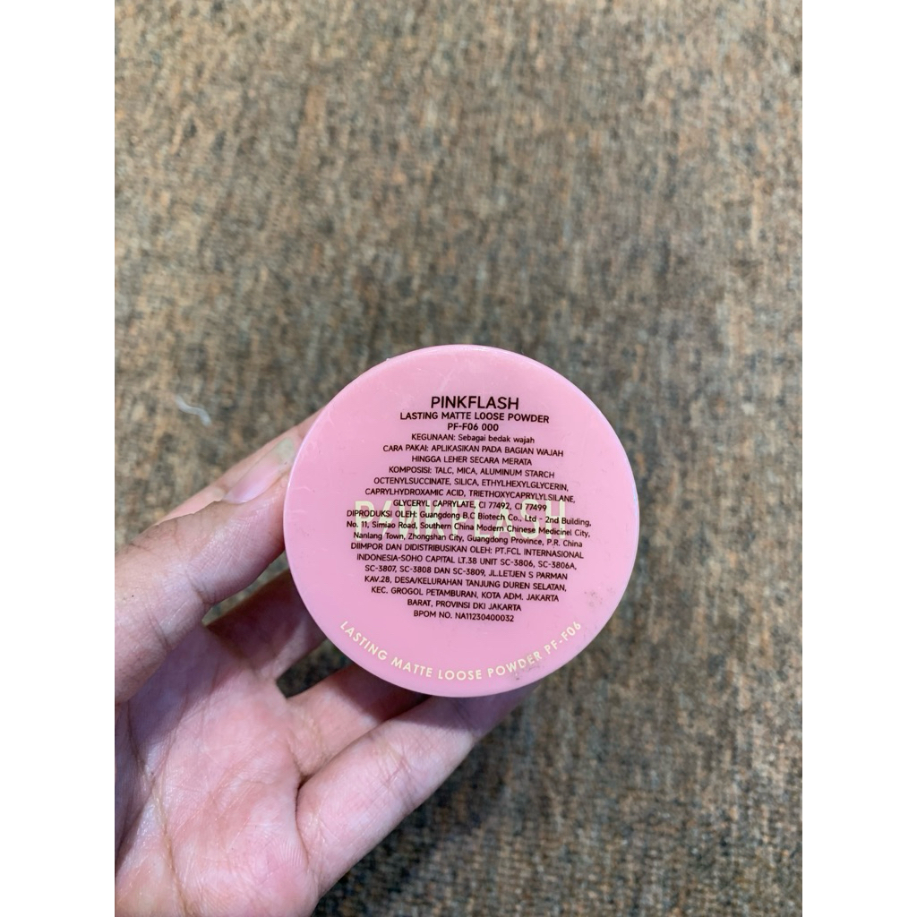 PINKFLASH LOOSE POWDER