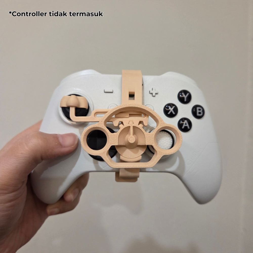 Setir Steering Wheel Controller Kontroler Gaming Xbox Gulikit ES Pro Clip On