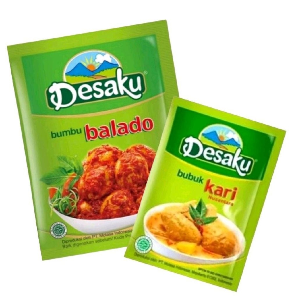 Desaku Bubuk Kari Balado Nusantara 25gr Bumbu Instan