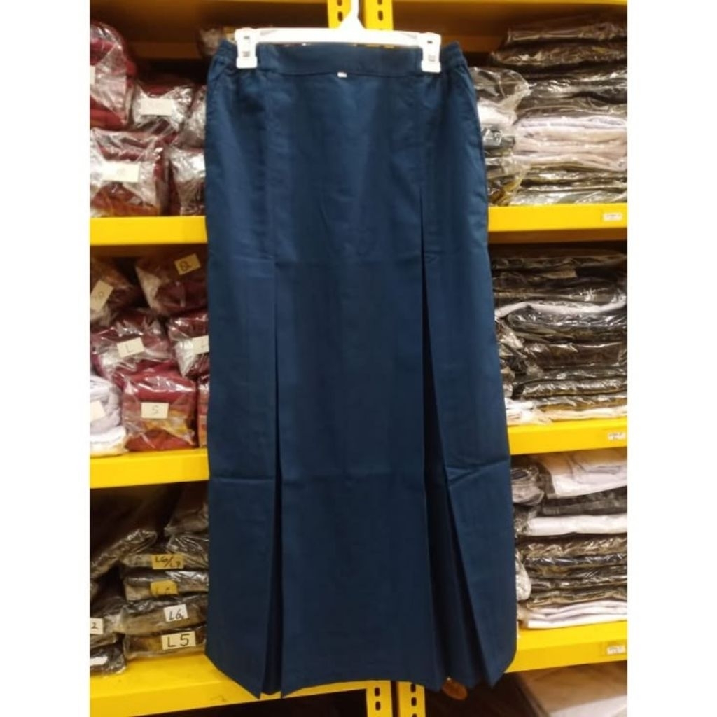 PROMO SALE Rok Span belah 2 SMP Bahan Licin