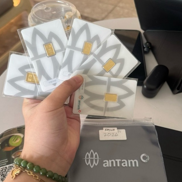 Emas Logam Mulia Antam Fine Gold 24K