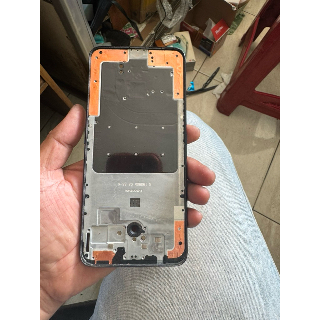 FRAME LCD TULANG BEZZEL OPPO RENO2F ORIGINAL