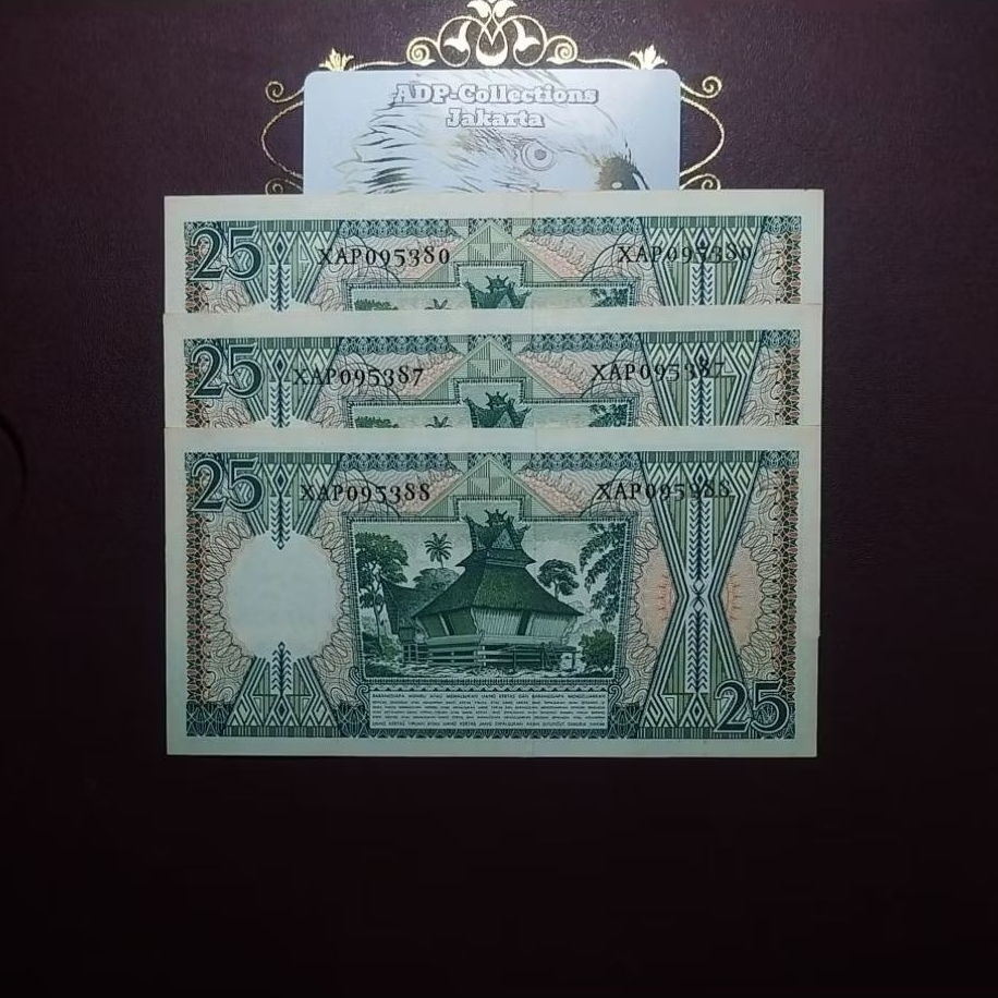 Uang Kuno 25 Pekerja Tahun 1958