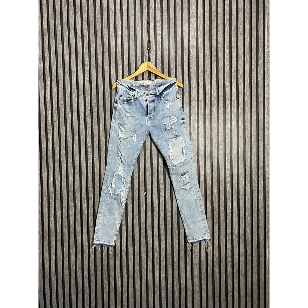 Celana Panjang Jeans H&M RIPPED (LIMITED EDITION)