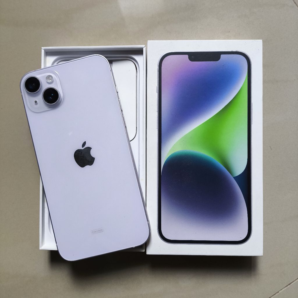 ibox iPhone 14 Plus 128Gb second original Pemakaian pribadi
