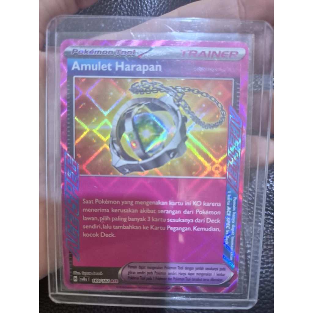 Kartu Pokemon Amulet Harapan ACE