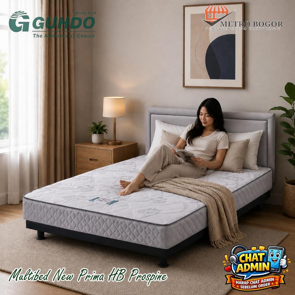 Multibed New Prima - Guhdo Springbed - Tanpa sandaran, 90 x 200