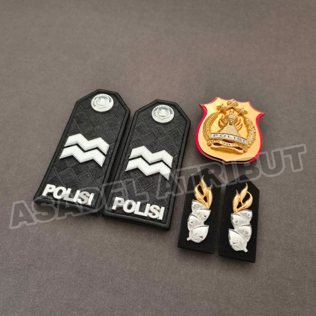 SET KOMPLIT PANGKAT AIPTU PDU / PANGKAT AIPTU PDU POLRI / PANGKAT AIPTU PDU
