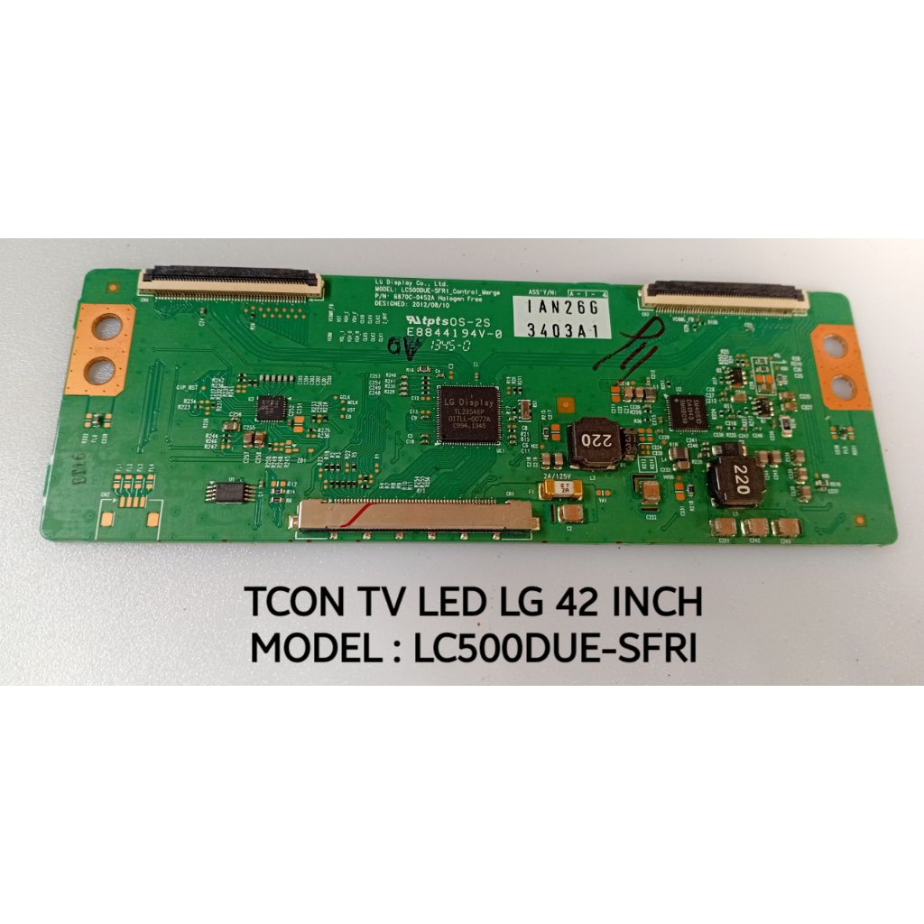 TCON TV LED LG 42LN5400 NORMAL