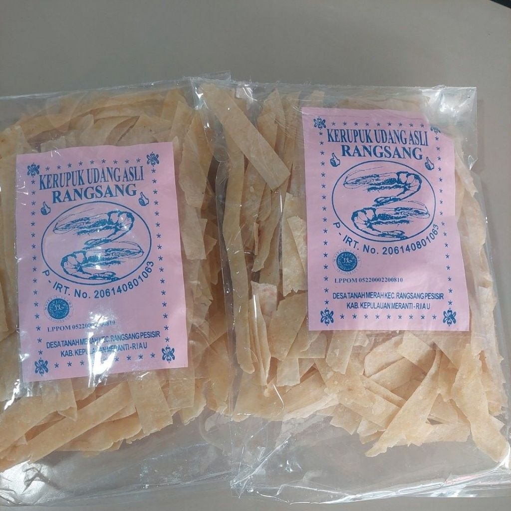 Kerupuk Udang He Ciam Asli Selat Panjang