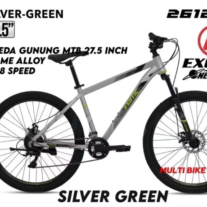 TERMURAH SEPEDA MTB  27.5 EXOTIC 2612 AF