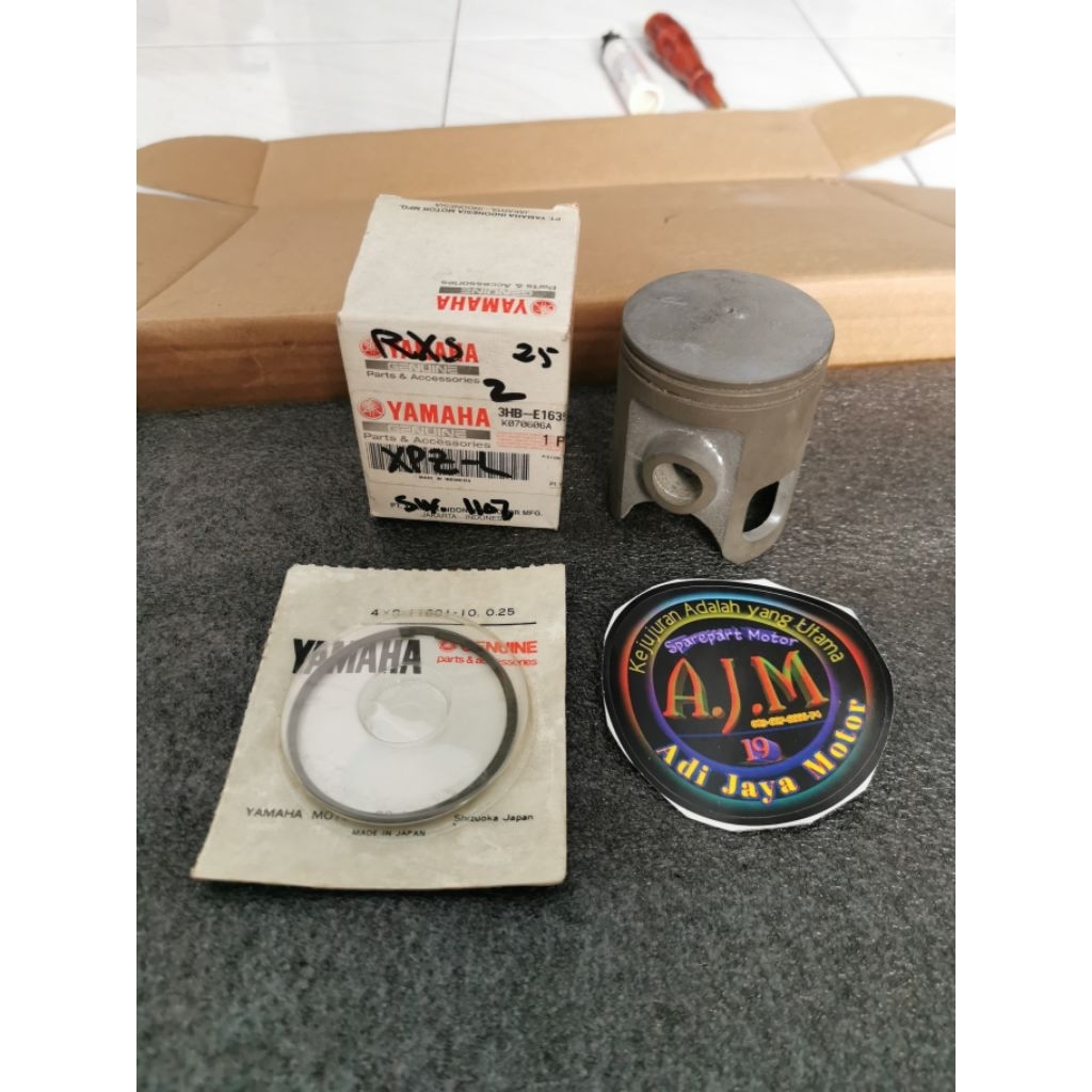 Piston Ring Seher Yamaha RXS RX S SPECIAL YT115 Oversize Os 25 Original