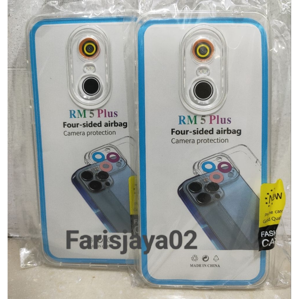 Silikon Case Xiaomi Redmi 5 Plus Softcase Casing Clear Bening Terasparan