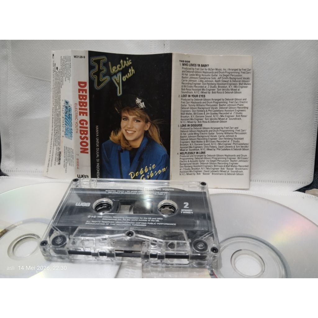 kaset pita debbie gibson _ electric youth