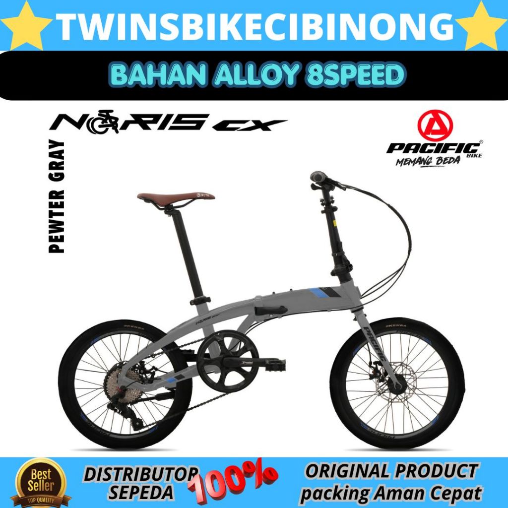 Sepeda Lipat Pacific 20 Noris CX ALLOY