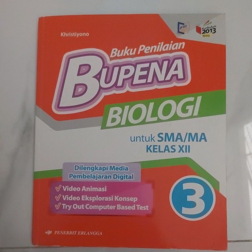 Bupena Biologi SMA Kelas 12
