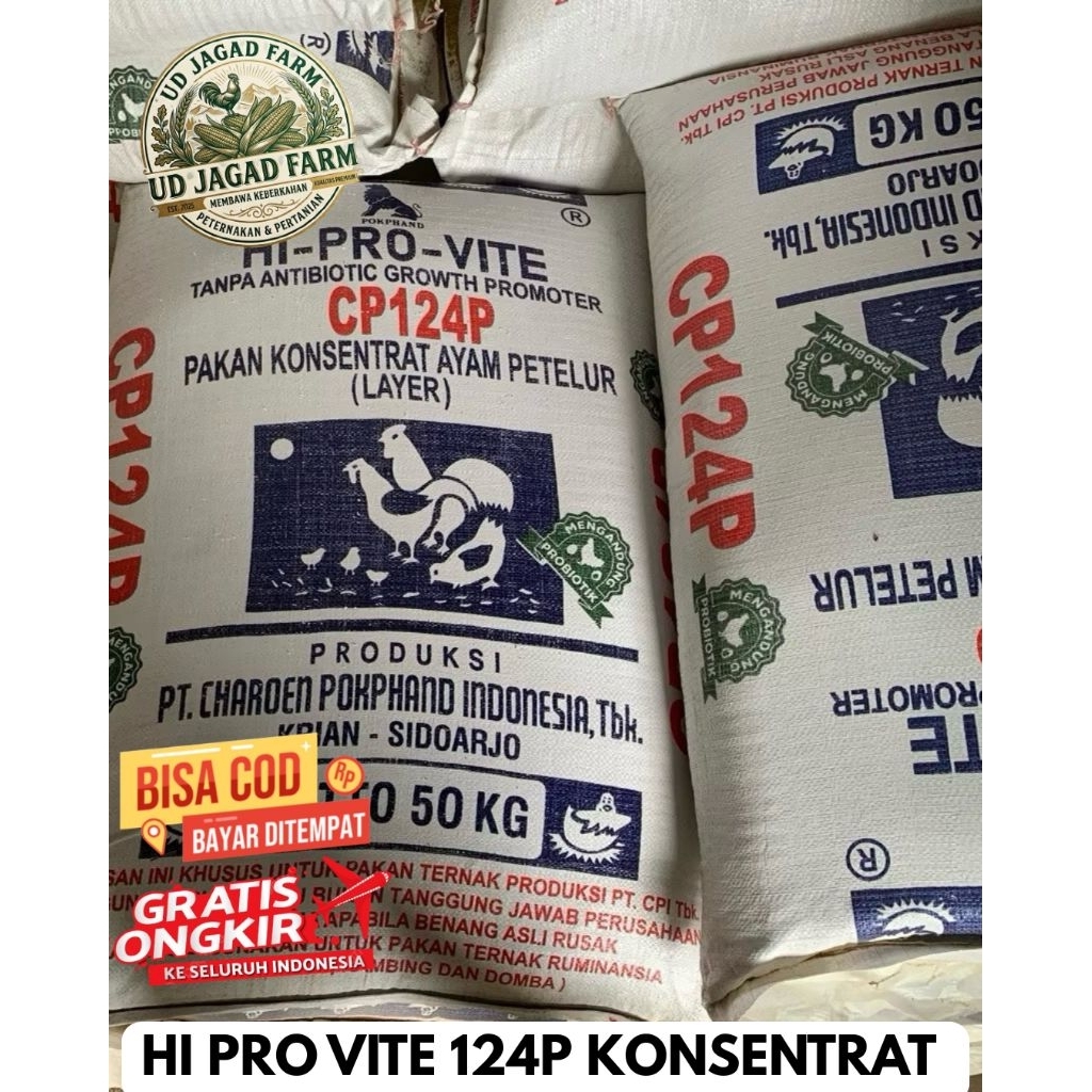 KONSENTRAT 124P AYAM 25 KG